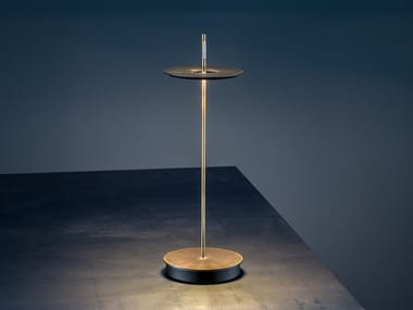 GIULIETTA BE T - LED cordless brass table lamp by Catellani & Smith