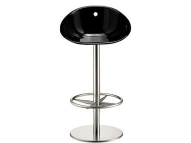 GLISS 975 - Swivel acrylic stool by Pedrali