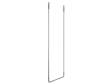 GOCCIA - Ceiling mounted metal towel rail by Gessi