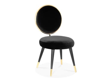 GRACEFUL - Medallion velvet chair by Royal Stranger