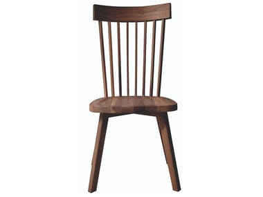 GRAY 21 - High-back wooden chair by Gervasoni