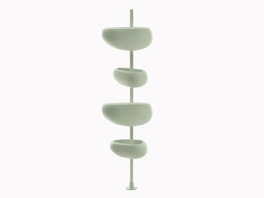 GREENPILLS - High polyethylene planter by Serralunga