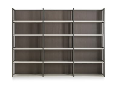 GRID - Open freestanding bookcase by I 4 Mariani