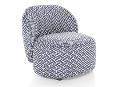 GUEST - Upholstered fabric armchair by Liu Jo Living Collection