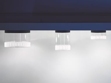 GUISE - LED Borosilicate glass ceiling lamp by Vibia