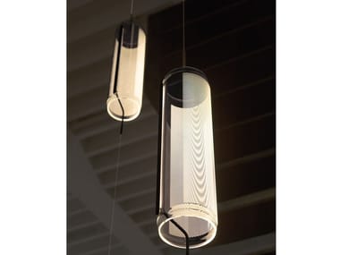 GUISE - LED Borosilicate glass pendant lamp by Vibia