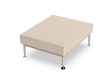 HAMPTONS - Square fabric garden pouf by Vondom