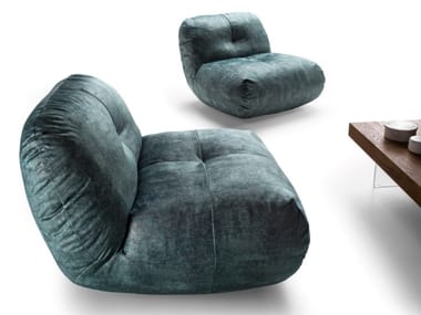 HAPPENING - 1458 - Upholstered fabric armchair by Lago