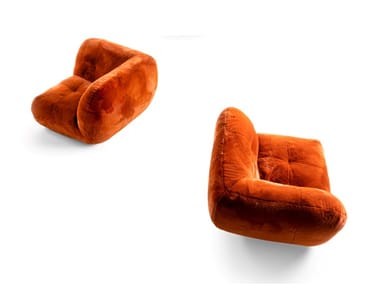 HAPPENING - 1460 - Corner leather armchair by Lago