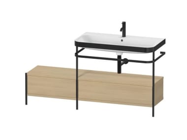 HAPPY D.2 PLUS - Console washbasin with drawers by Duravit