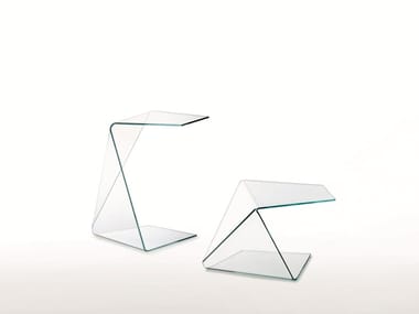 HAROLD AND MAUDE - Crystal coffee table by Glas Italia