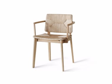 HATI - Rope chair with armrests by Lema