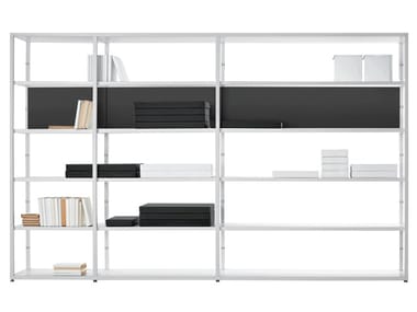 HELSINKI - Open sectional bookcase by Desalto