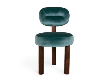 HENRY - Upholstered wooden chair by Essential Home
