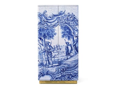 HERITAGE - Ceramic highboard with doors by Boca do Lobo