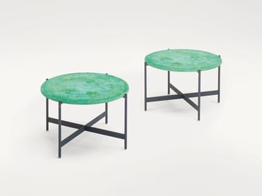 HERON - Round coffee table by Paola Lenti