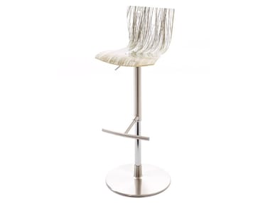 HIP.SS - Swivel height-adjustable stool by Colico