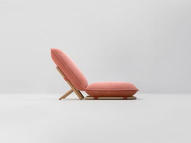 HIRO - Garden armchair with removable cover by Paola Lenti