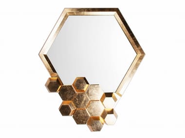 HONEYCOMB - Wall-mounted hexagonal mirror by Royal Stranger
