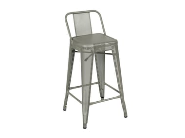 HPD PERFORATED - Steel stool by Tolix