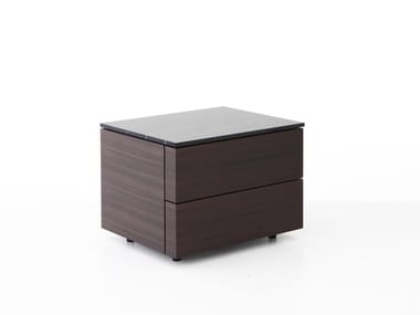 HUB - Bedside table with drawers by Porro