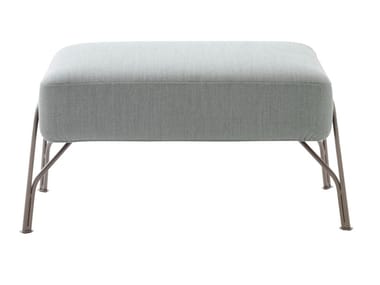 HUMPHREY - Upholstered fabric footstool by Ligne Roset