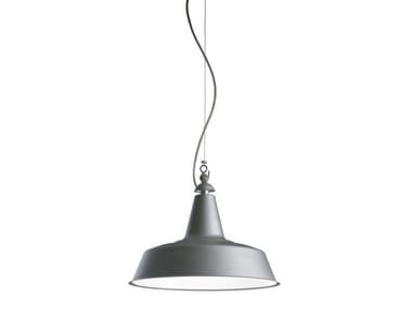 HUNA - Painted metal pendant lamp by FontanaArte