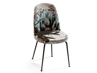 HUNGRY - Upholstered fabric chair by Moroso