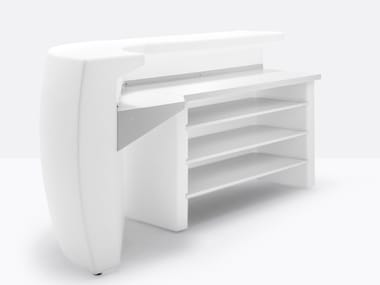 IGLOO - Polyethylene bar counter by Pedrali