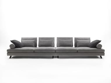 IL VOLO - 6 seater fabric sofa by Flexstyle