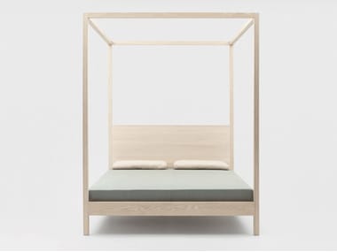 IN HEAVEN - Solid wood double bed by Zeitraum