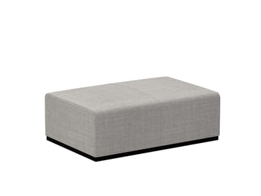 PAU - Rectangular modular fabric pouf by Inclass