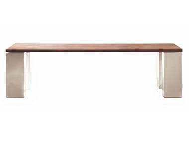 INOUT 33 - Rectangular teak garden table by Gervasoni