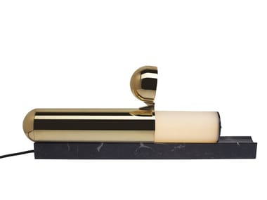 ISP - LED brass table lamp by DCW Editions