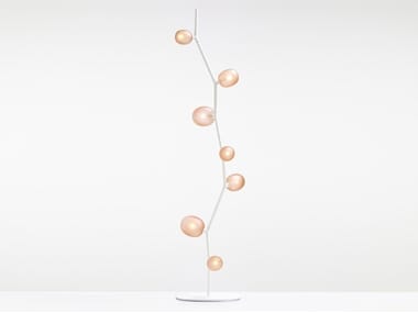 IVY - Blown glass and metal floor lamp by Brokis