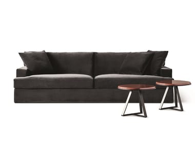 JAMES - 3 seater fabric sofa with removable cover by Meridiani