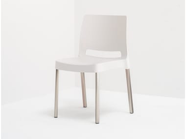 JOI - Stackable polypropylene chair by Pedrali