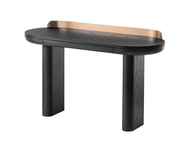 JUMBO - Wooden writing desk with drawers by Miniforms