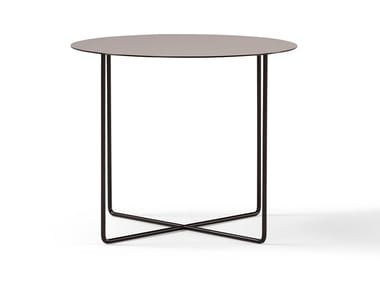 JUNSEI - Round metal coffee table by Amura