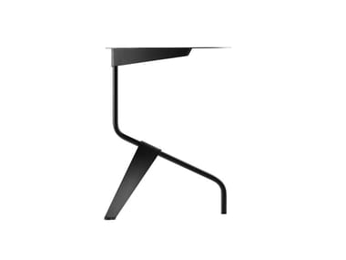 K5 - Round steel side table by Tecta