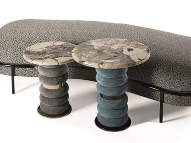 KAREN - Marble coffee table by Longhi