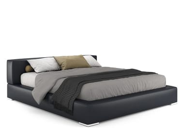 KEEN - Double bed with upholstered headboard by I 4 Mariani