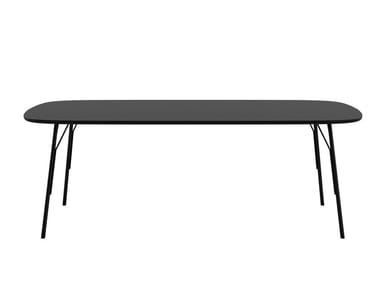 KELLY T - Wooden table by Tacchini