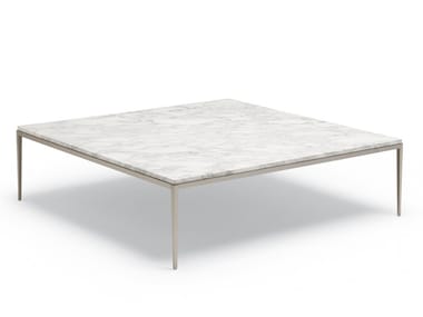 KESSLER - Square marble coffee table by Misuraemme