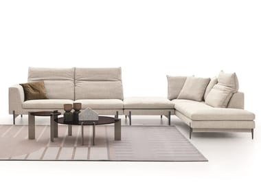 KIM HIGH - Sectional fabric sofa by Ditre Italia