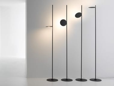 KIMIA - LED adjustable aluminium floor lamp by Stilnovo