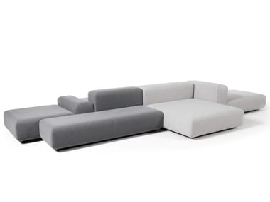 KLASTER - Sectional fabric sofa by Prostoria