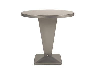 KUB - Round metal table by Tolix
