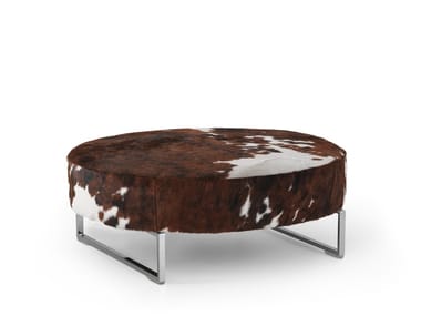 KUBICO - Upholstered round pouf by I 4 Mariani