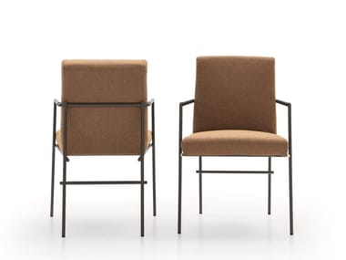 KYO - Fabric chair with armrests by Ditre Italia